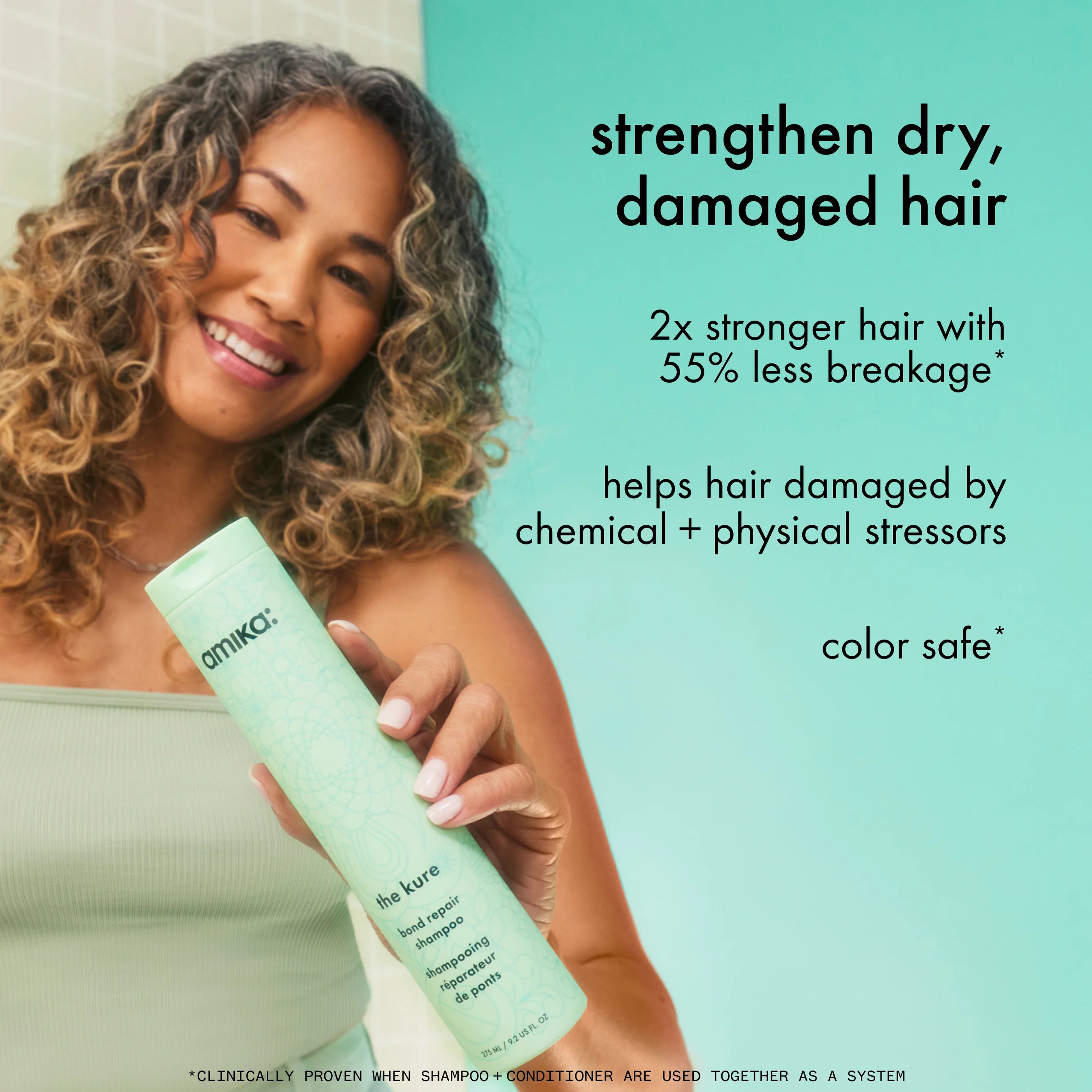 the kure strength repair shampoo