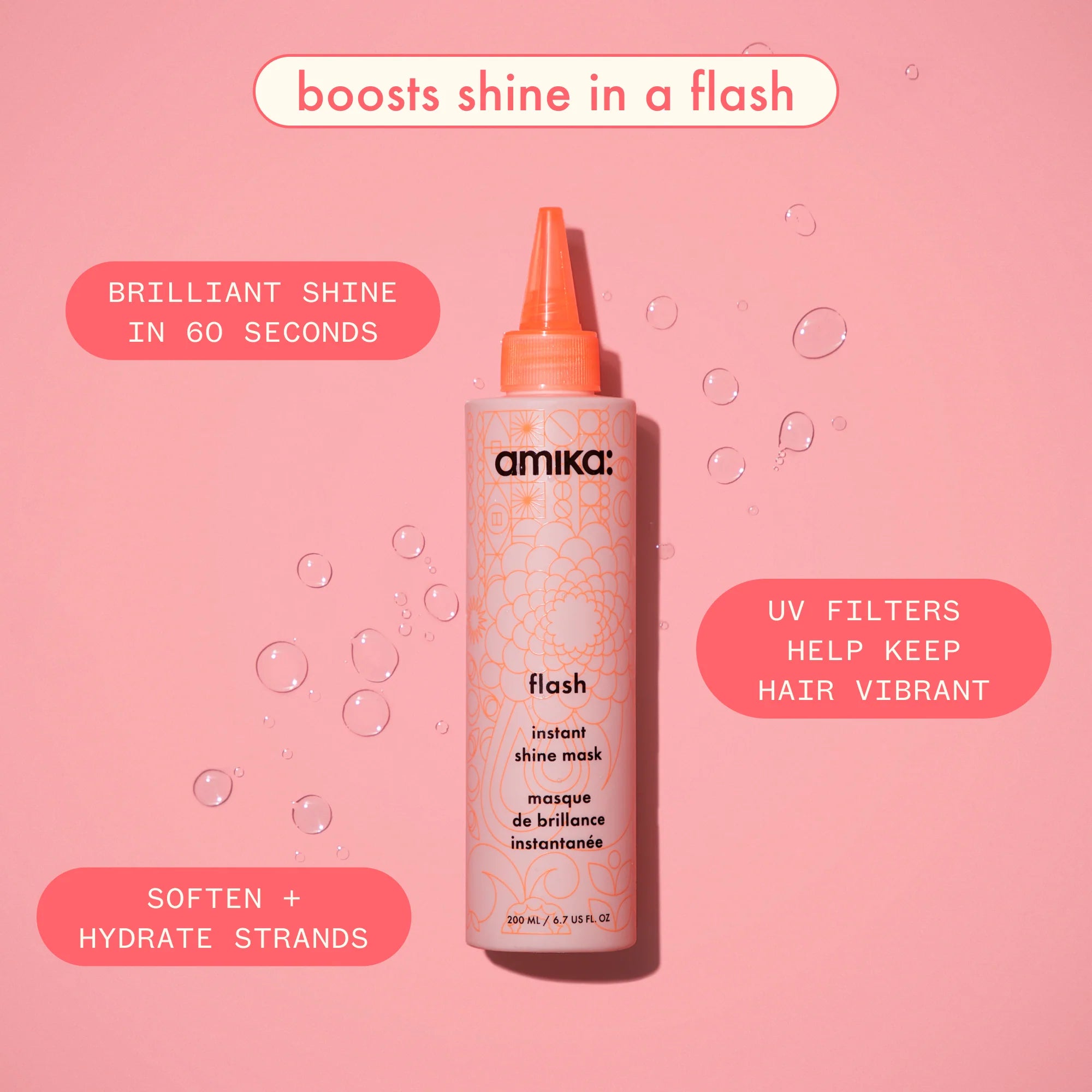 high shine + protect shampoo + conditioner