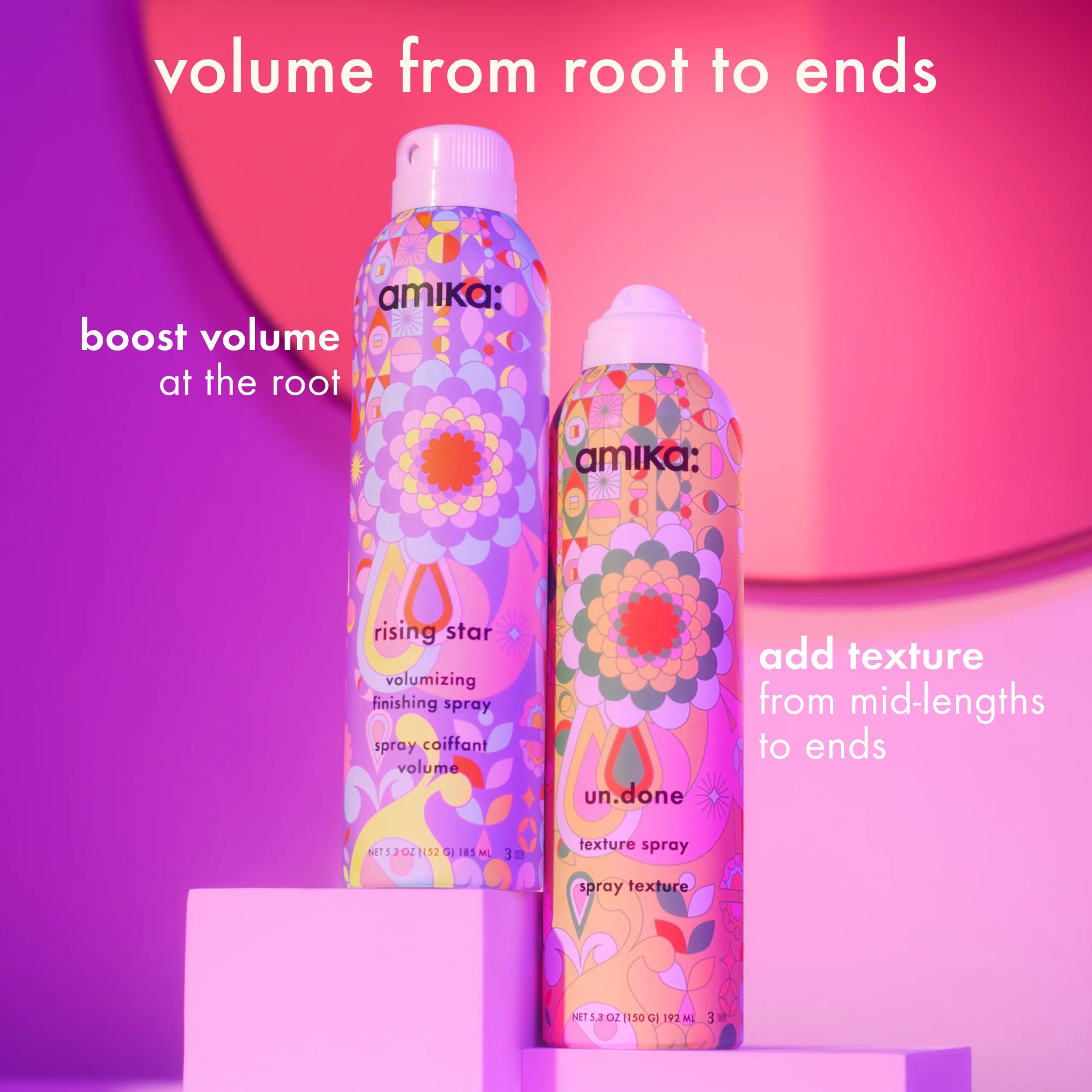 volumizing finishing spray