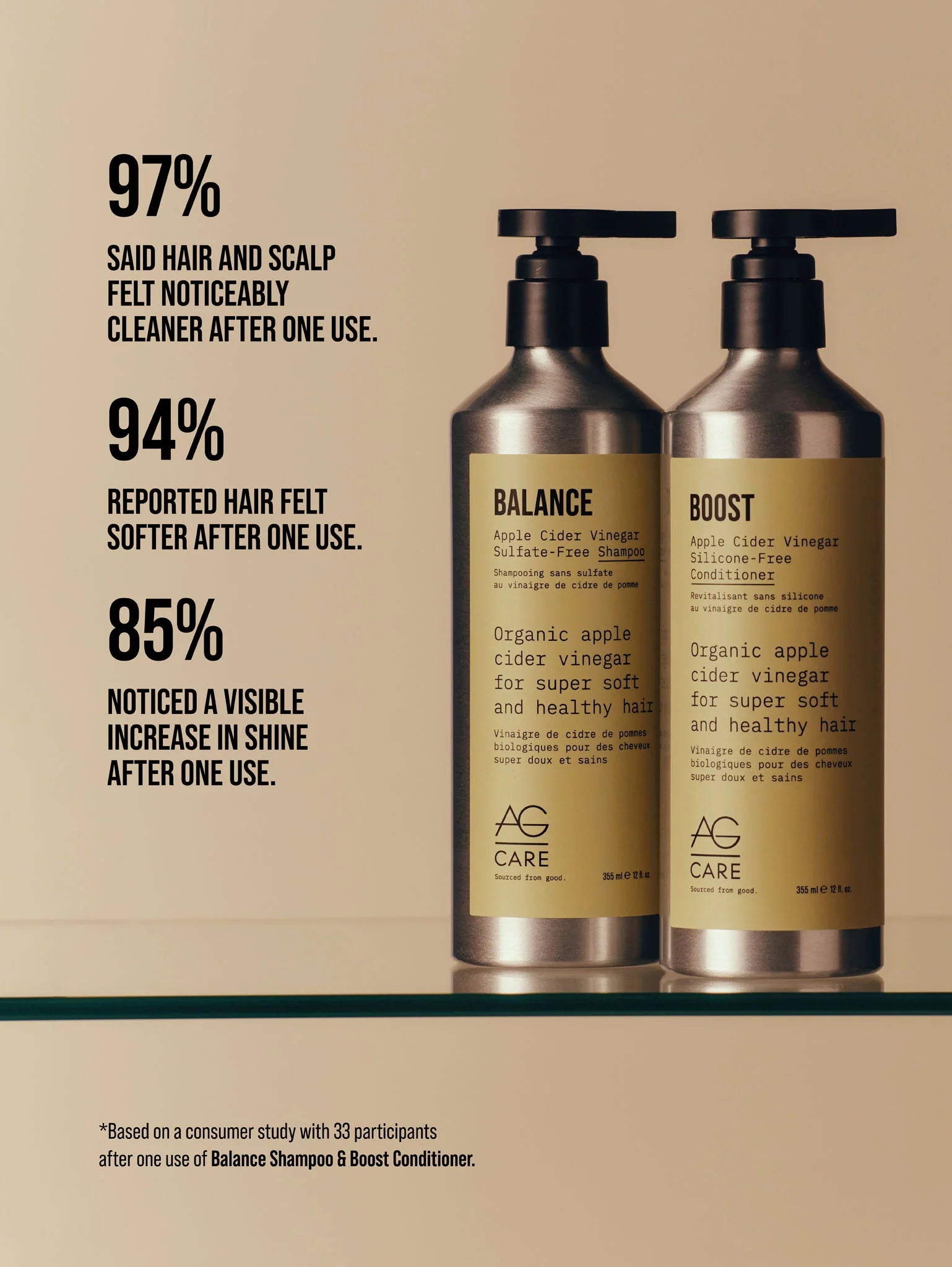 BALANCE Apple Cider Vinegar Sulfate-Free Shampoo