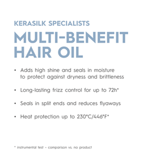 KERASILK SPECIALISTS  MULTI-BENEFIT HAIR OIL
