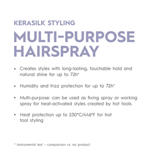 KERASILK STYLING  MULTI-PURPOSE HAIRSPRAY