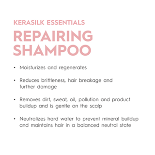 KERASILK ESSENTIALS REPAIRING SHAMPOO