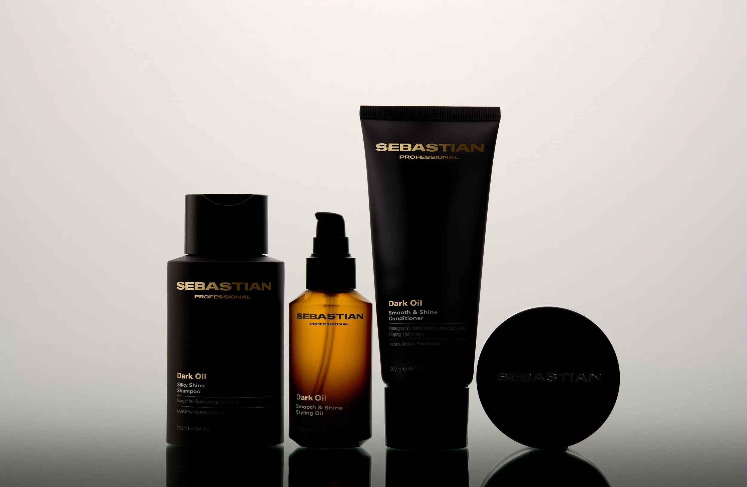 Dark oil smooth and shine mask