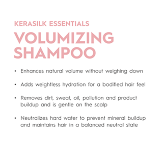 KERASILK ESSENTIALS  VOLUMIZING SHAMPOO
